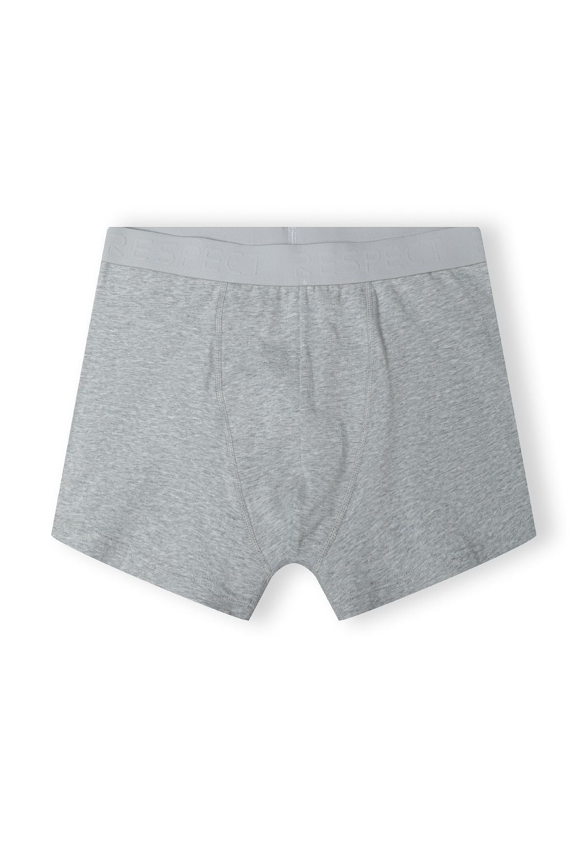 Mens Boxer Shorts 5-Pack, Grey Black - 4