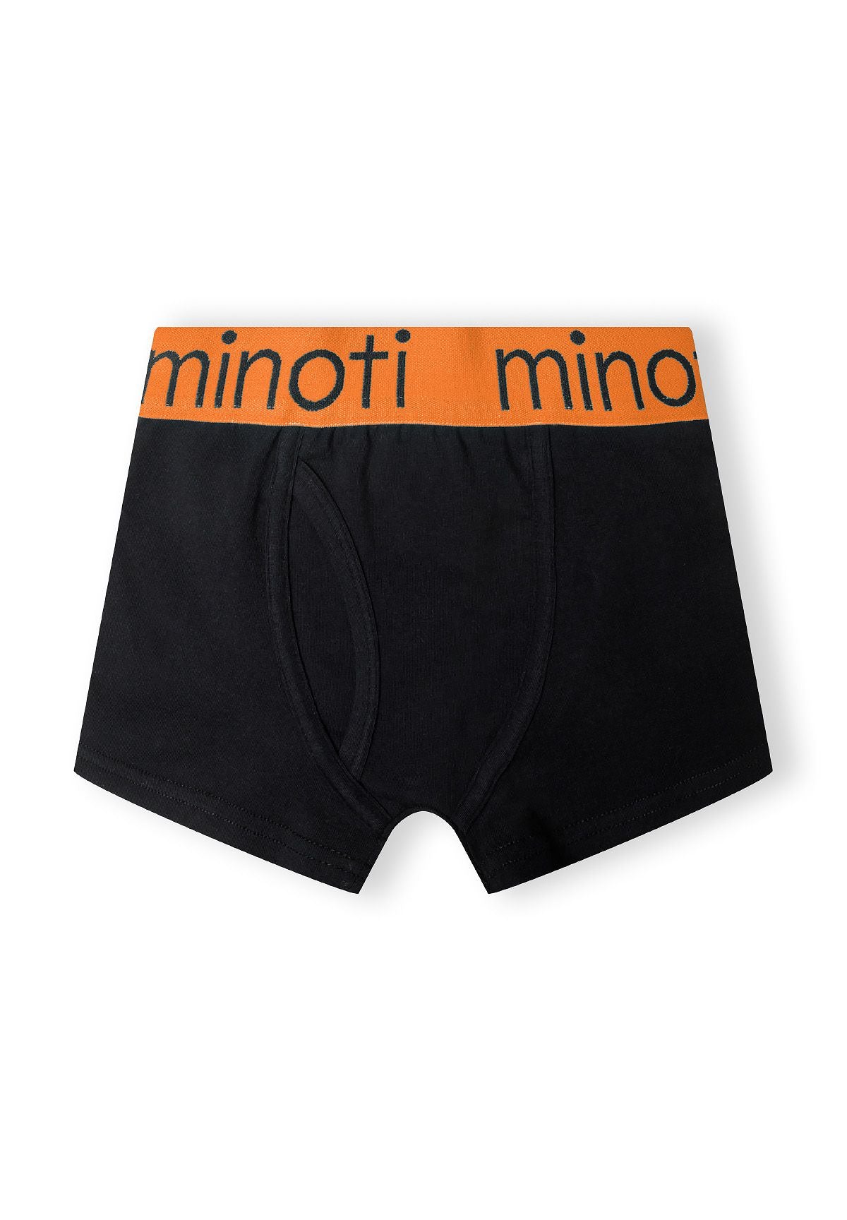 Boxer Trunks 10-Pack, Black, Branded Waistbands - 3