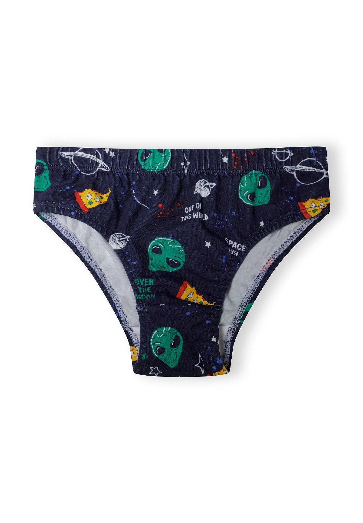 Briefs 3-Pack Space Planets Blue Navy - 3