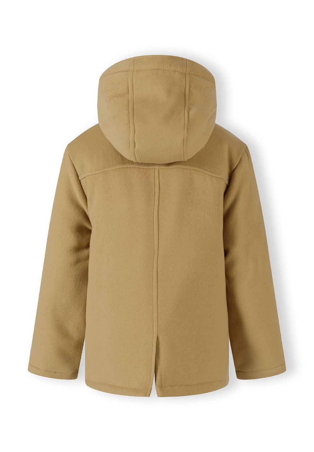 Duffle Coat Toggle Fastening Hooded Beige - 3