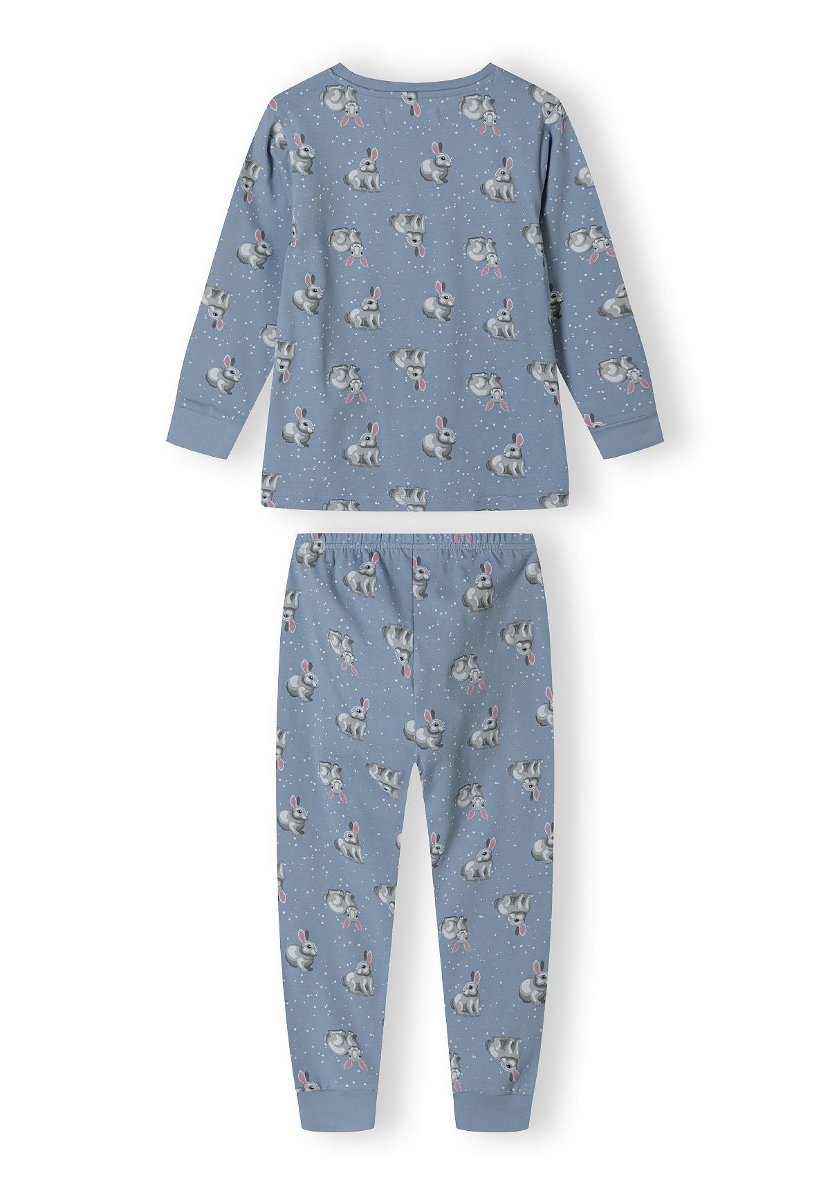 Pyjama Set 2-Pack, Bunny & Polka Dot, Pink Blue - 12