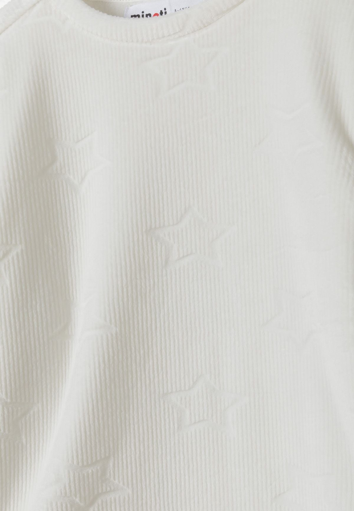 Velour Pyjama Set, Cream, All-Over Print - 7
