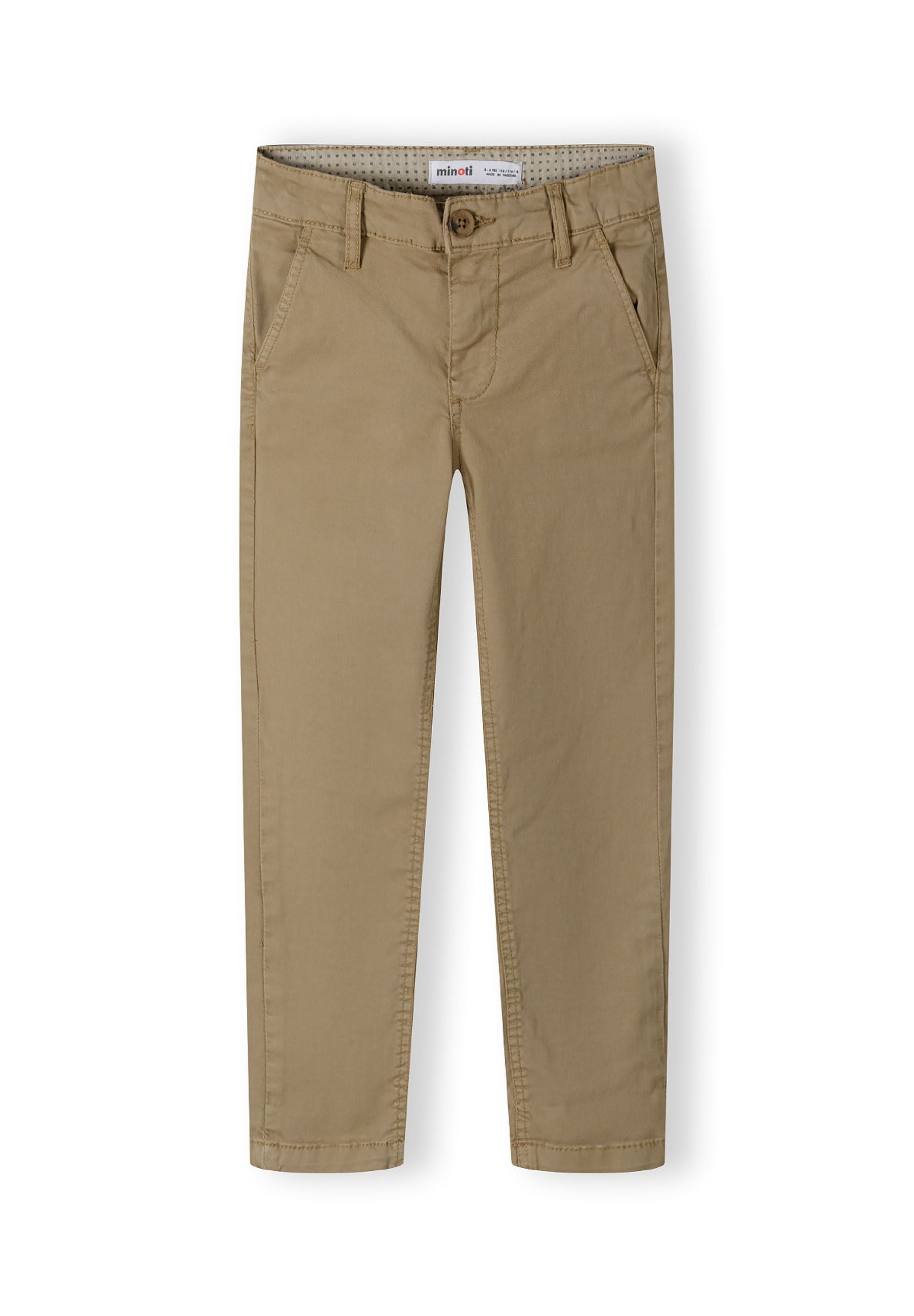 Chino Trousers Tailored Fit, Beige - 2