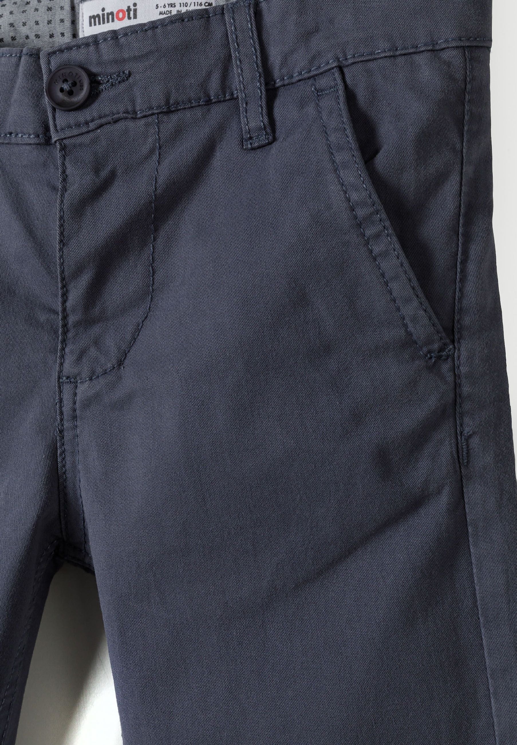 Chino Trousers Tailored Fit, Navy - 3