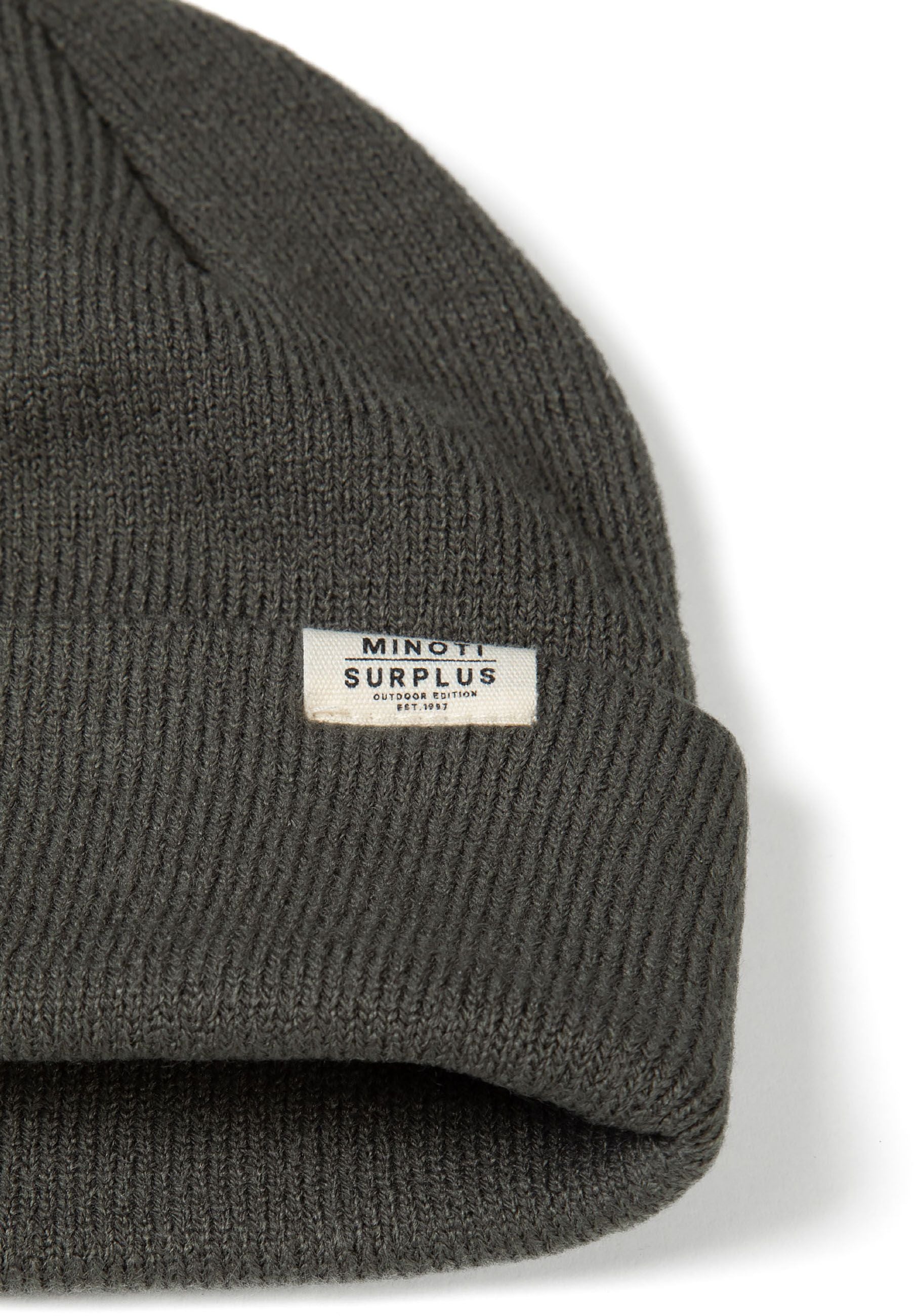 Ribbed Beanie 3-Pack, Black Grey Cream - 8