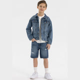 blue denim