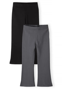 black and charcoal grey