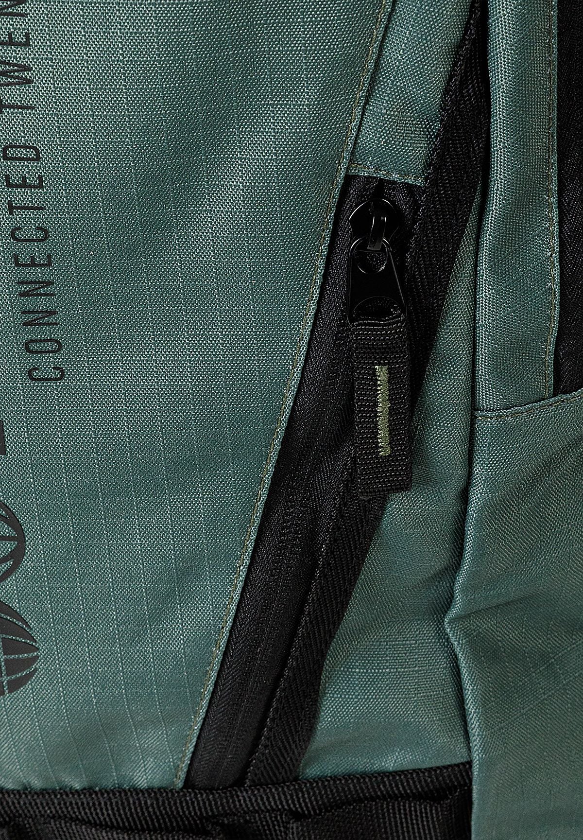 Logo Print Ripstop Backpack, dark green – Minoti 33BAG251, 6