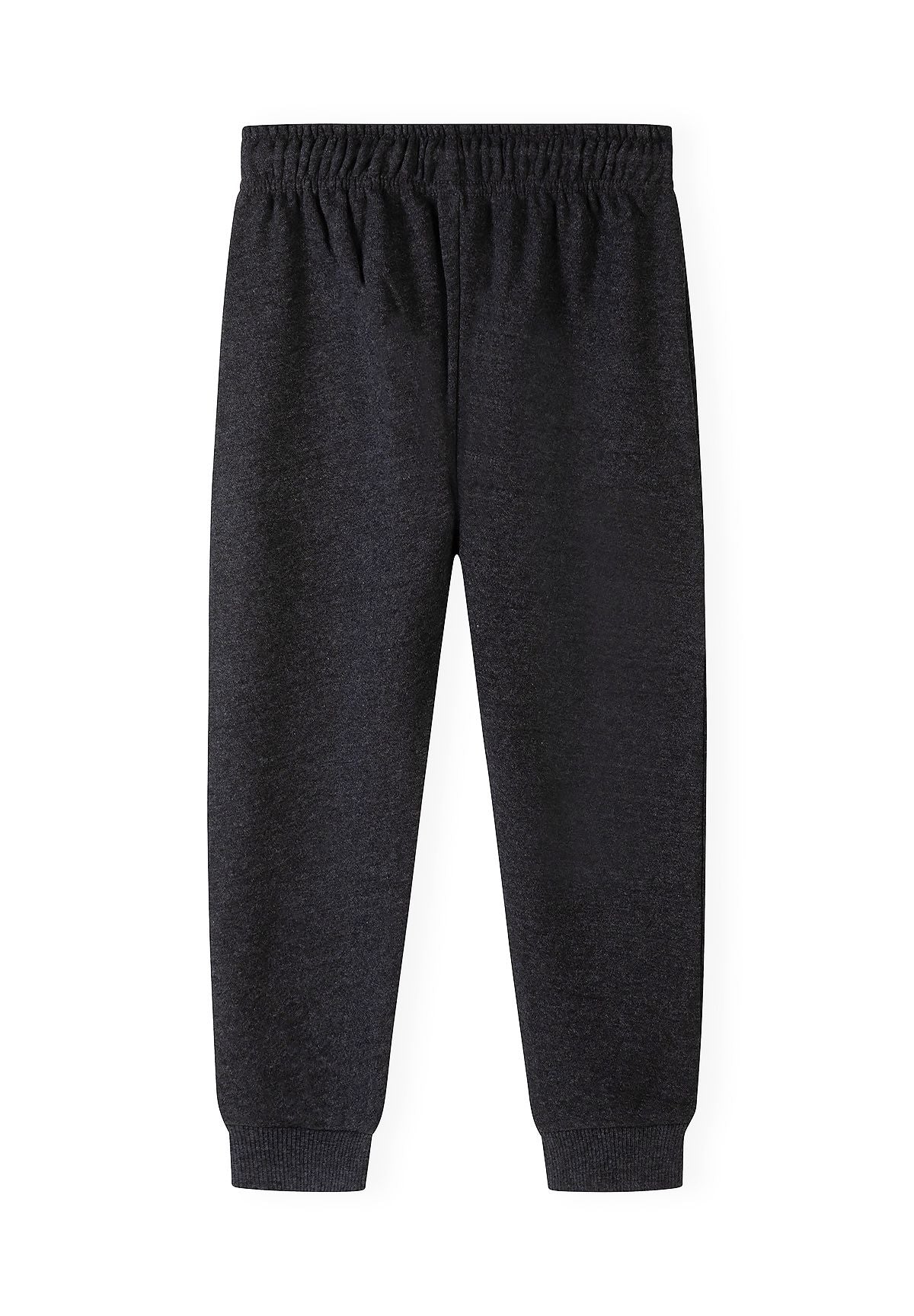 Boys' charcoal tracksuit, overhead hoodie and cuffed joggers – Minoti 33FLEECE297, 6