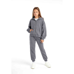 Girls' joggers in grey
