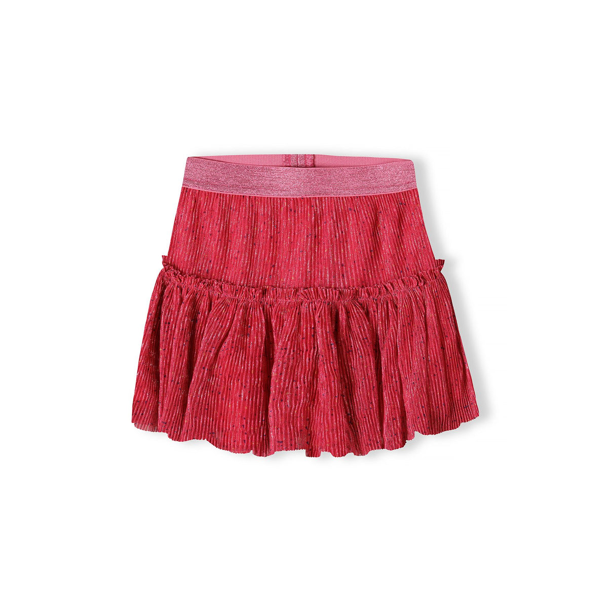 Girls' pleated skirt in pink — complete product view for square Shop card