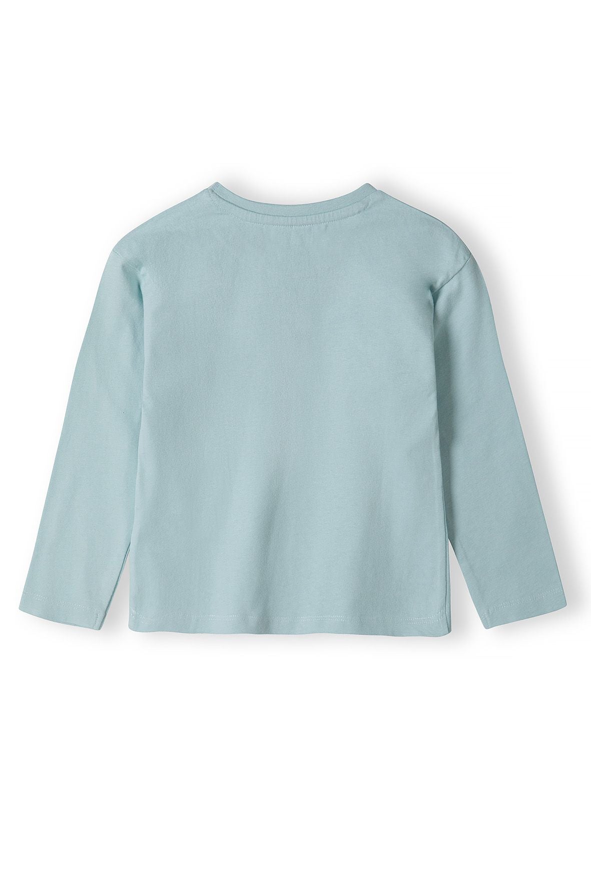 Long Sleeve T-Shirt, Bestie Smiley Print, Mint - 3
