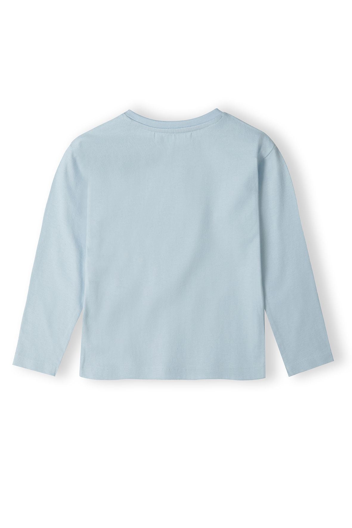 Long Sleeve T-Shirt, New York City Print, Light Blue - 3