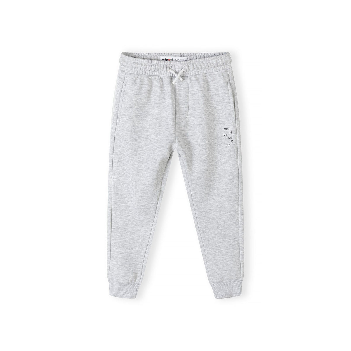 Boys' joggers in light grey marl — complete product view for square Shop card