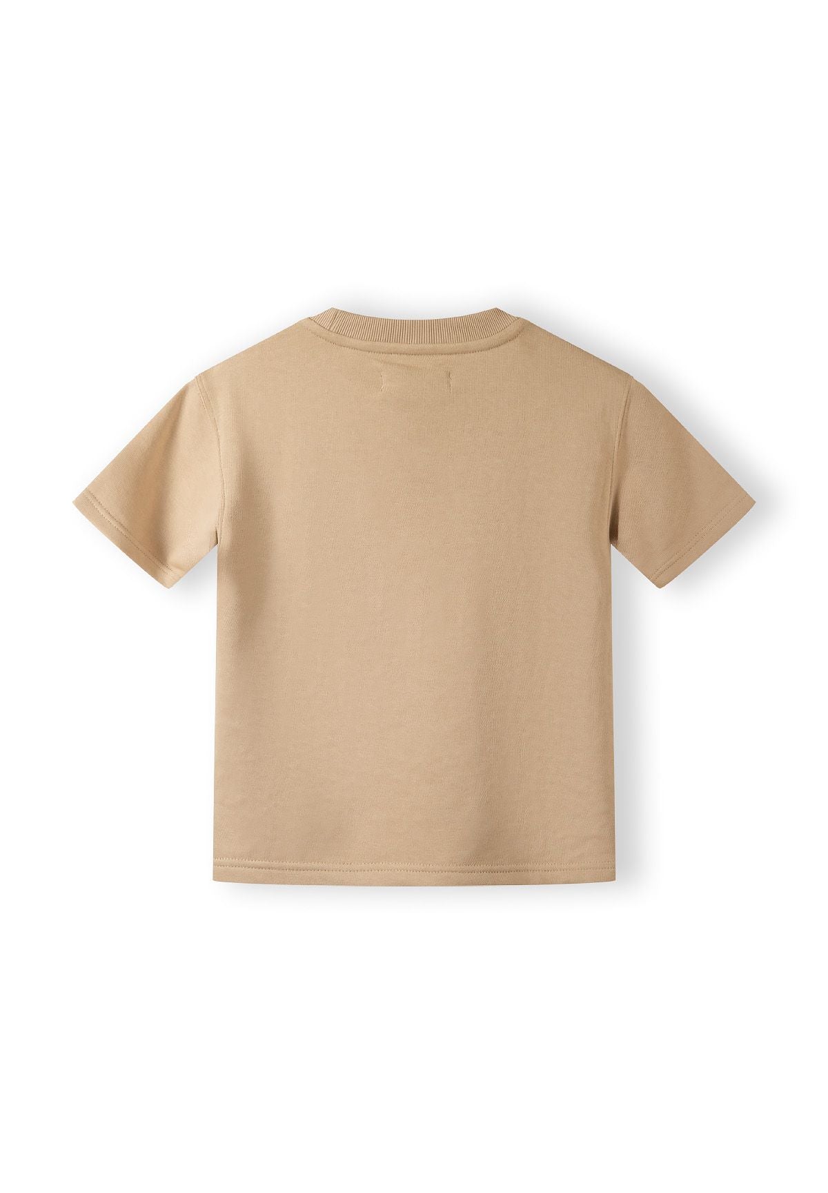 T-Shirt and Shorts Set, Beige, Chest Pocket - 5