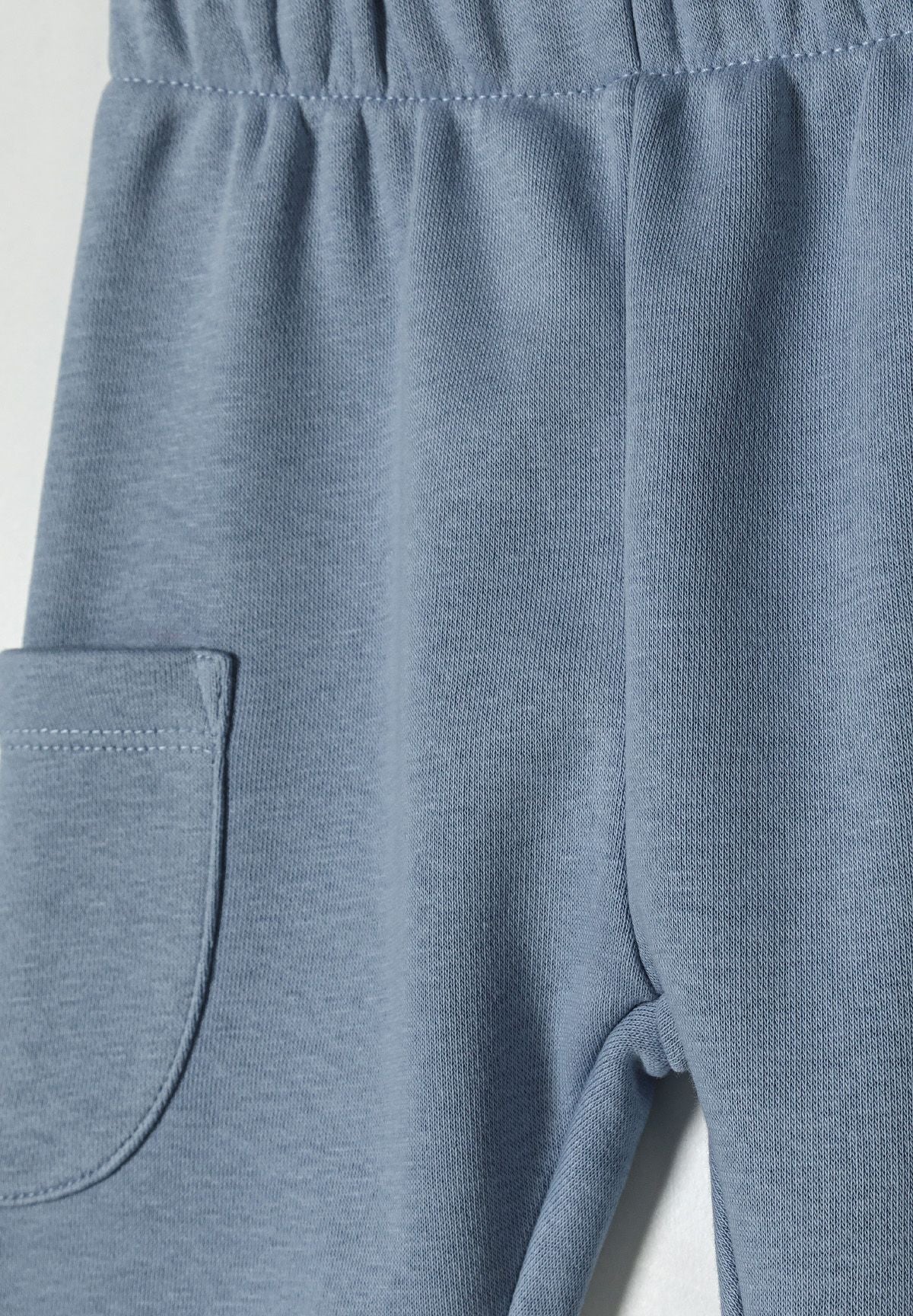 Sweatshirt and Joggers Set, Slogan Print, Blue - 8