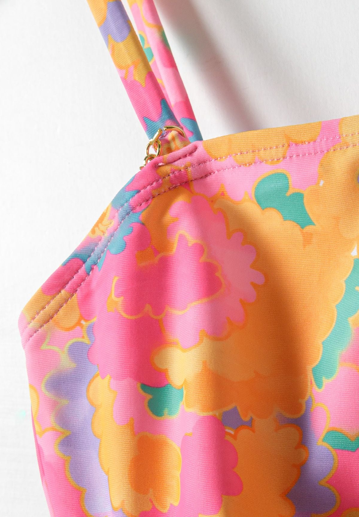 Cutout Bikini, Bright Floral, Multicolor - 3