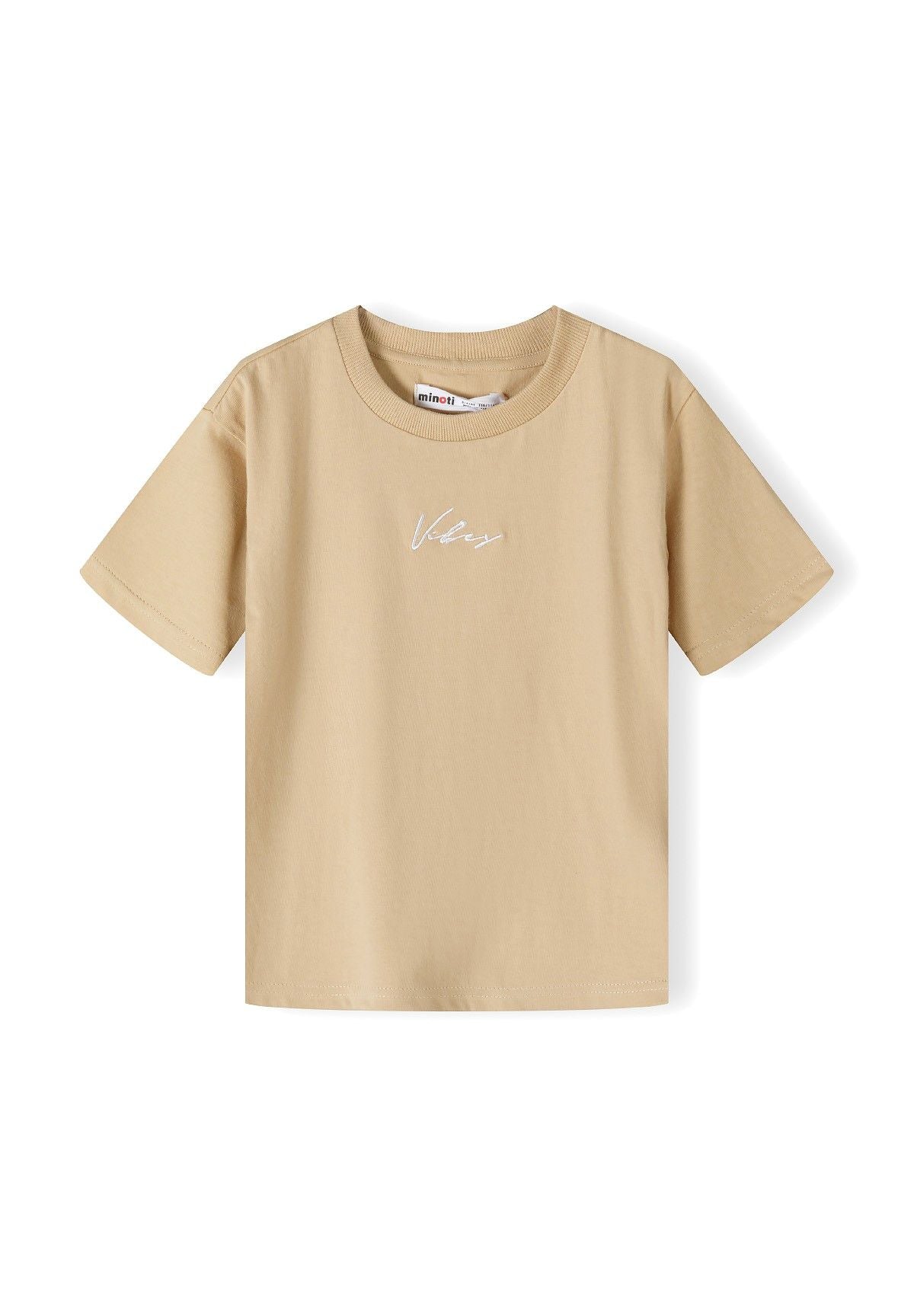 T-Shirt & Joggers Set, Vibes Print, Sand Black - 4