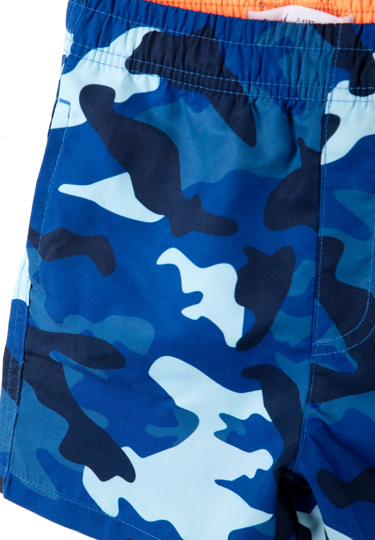 Swim Shorts 2-Pack, Blue Camo & Navy, Quick Dry - 8
