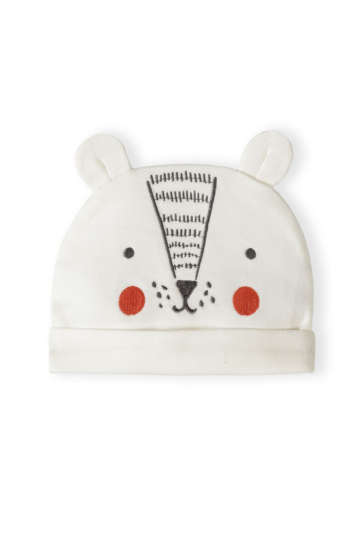 Cream gift set, hat front.