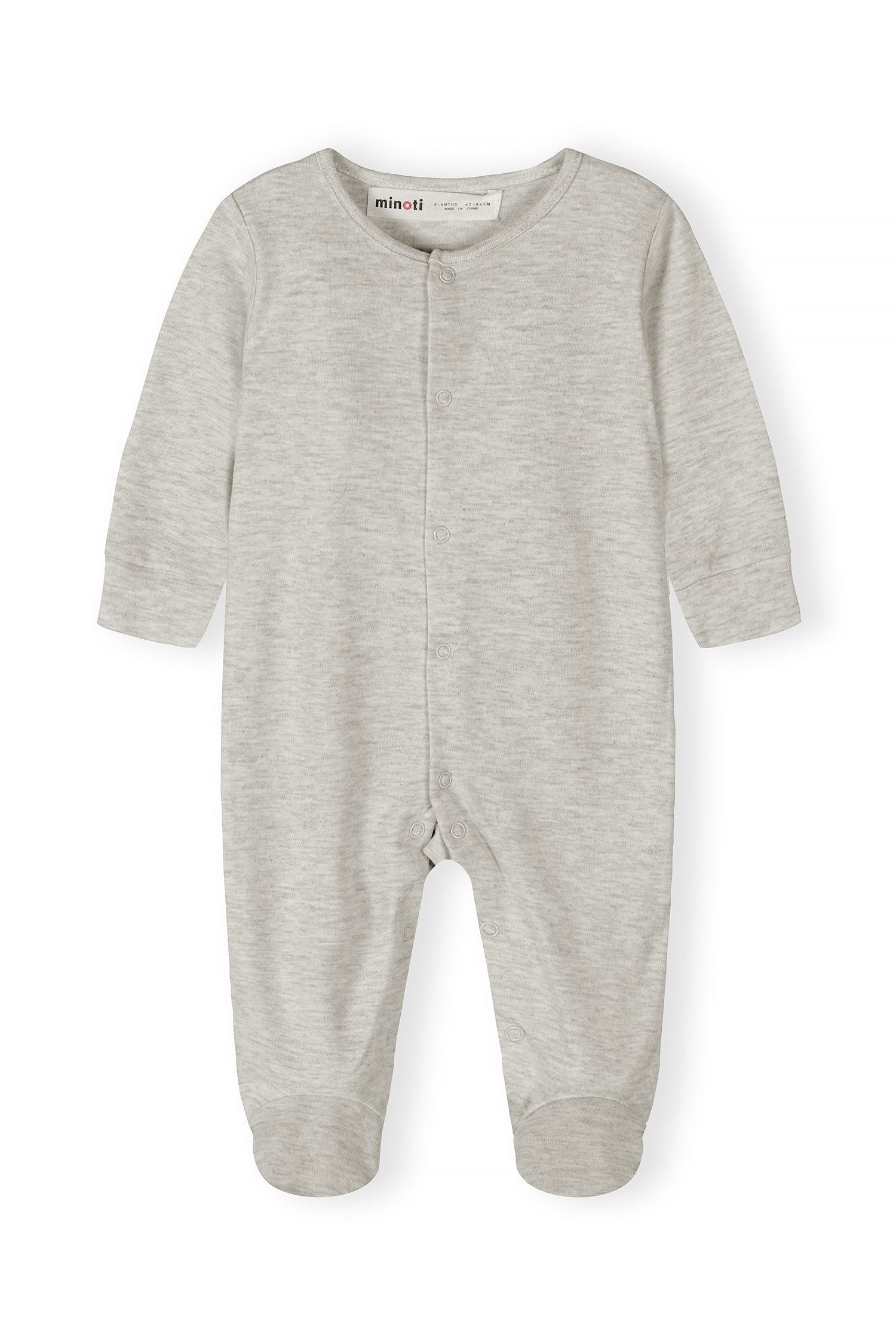 Sleepsuits 5-Pack, Long Sleeve, Neutral - 6