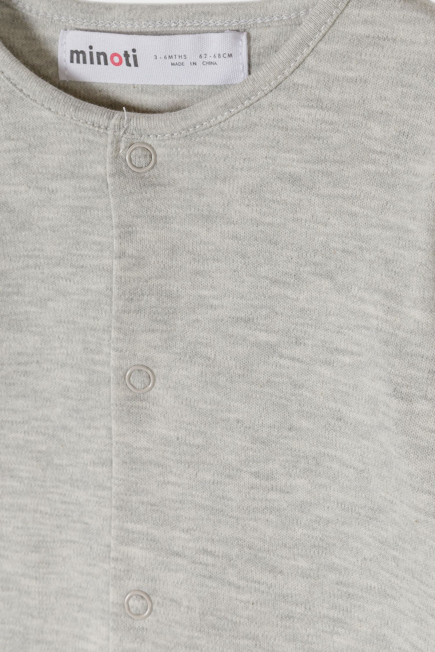 Sleepsuits 5-Pack, Long Sleeve, Neutral - 8