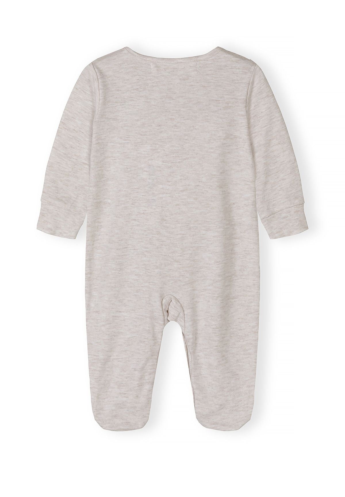Long Sleeve Sleepsuits 5-Pack, Neutral Beige - 7