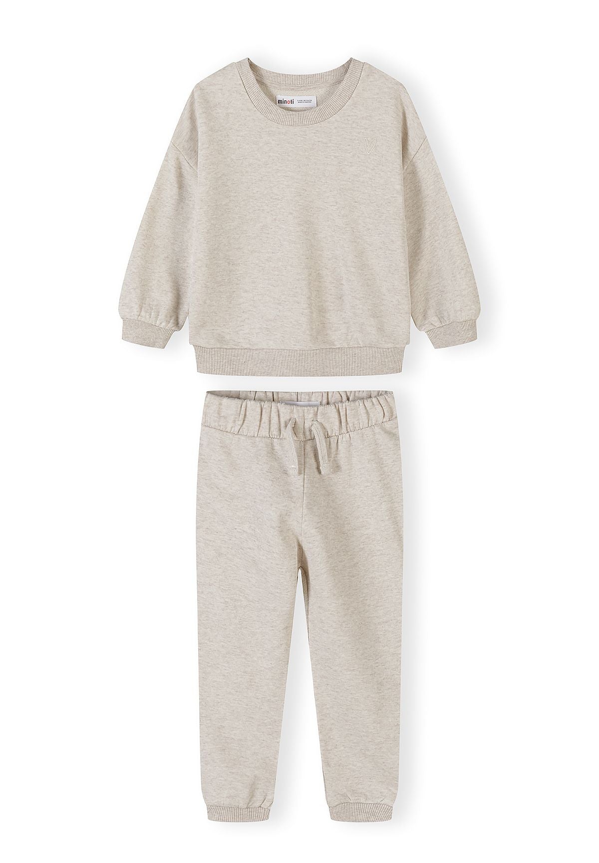 Sweatshirt Joggers 2-Pack, Coral Cream - 4