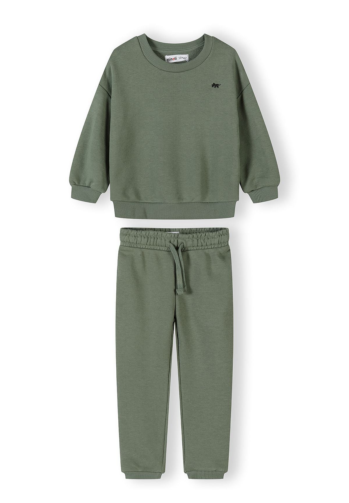 Tracksuit Set 2-Pack, Black & Olive, Dinosaur - 2