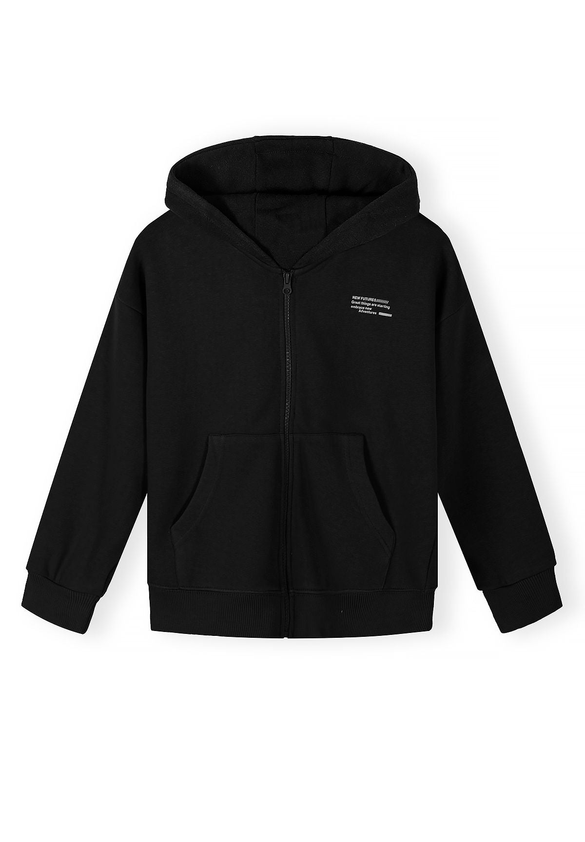 Zip-Up Hoodies 2-Pack, Black & White - 3