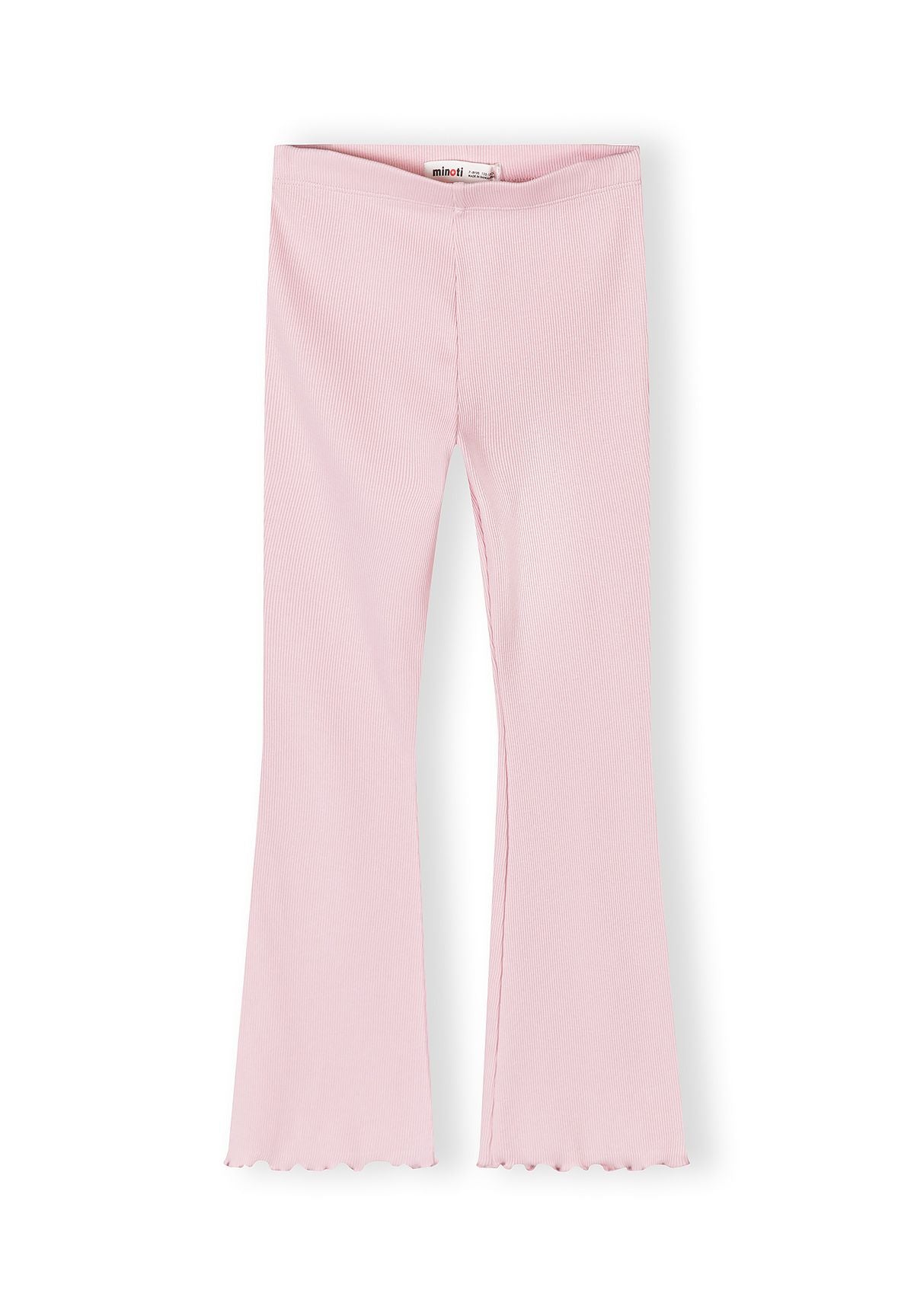 Ribbed Flare Leggings 3-Pack, Pink Purple Black - 4