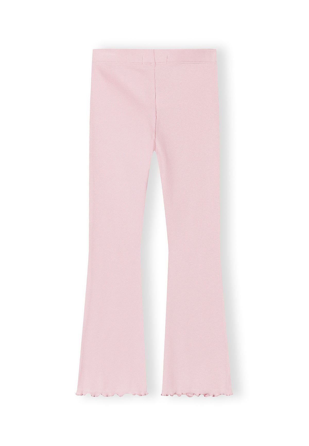 Ribbed Flare Leggings 3-Pack, Pink Purple Black - 5