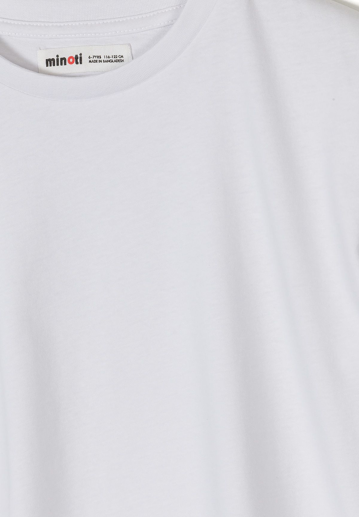 Ribbed T-Shirts 5-Pack, Pastel Mix - 4