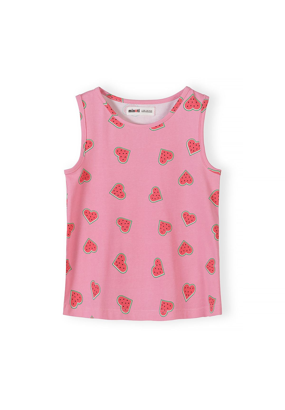 Pyjama Set 2-Pack Watermelon Print Pink White - 5