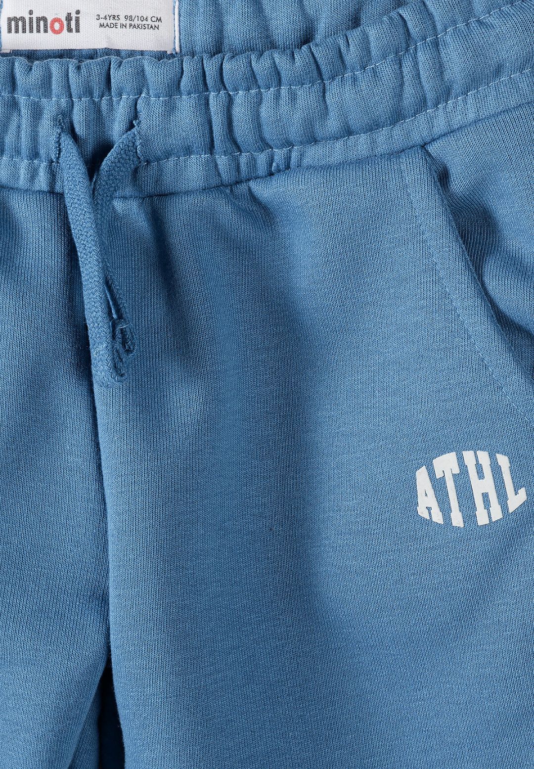 Joggers 3-Pack Athletic Logo Grey Blue Navy - 3