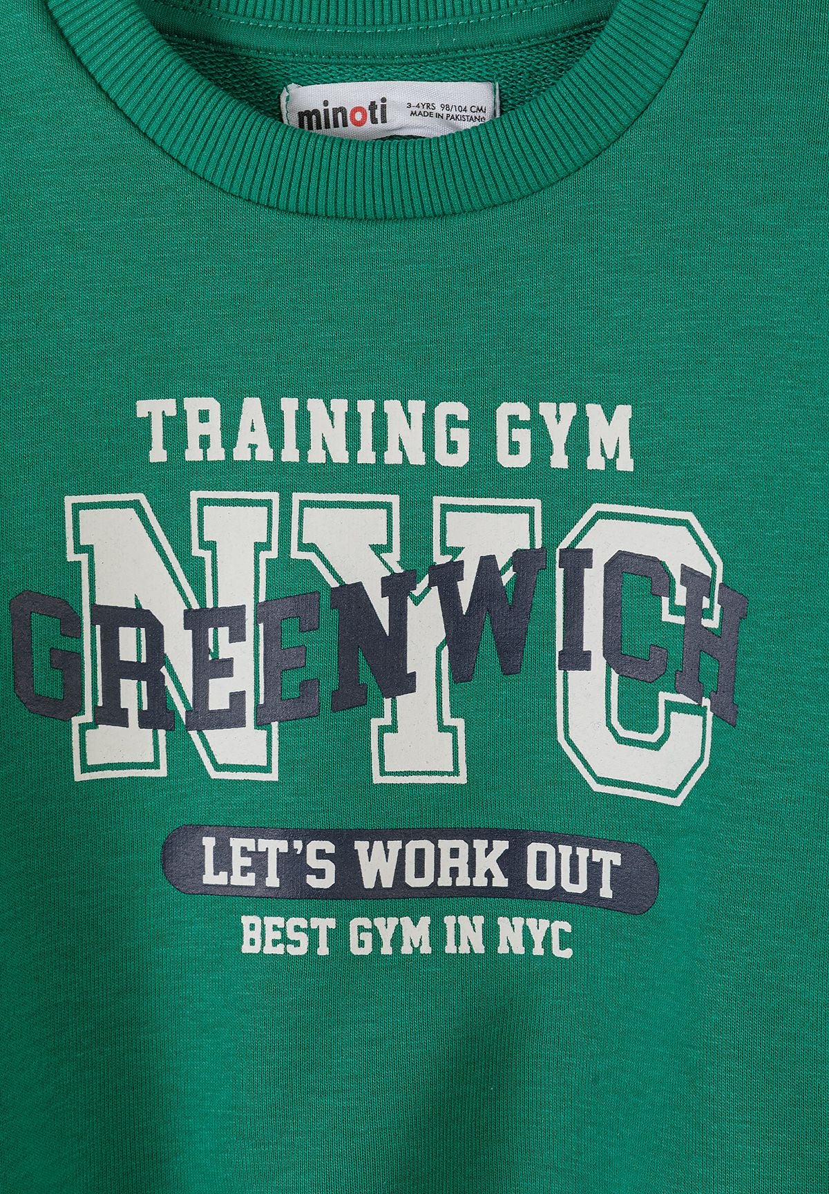 Sweatshirts 2-Pack, Fun Days NYC, Green Cream - 6
