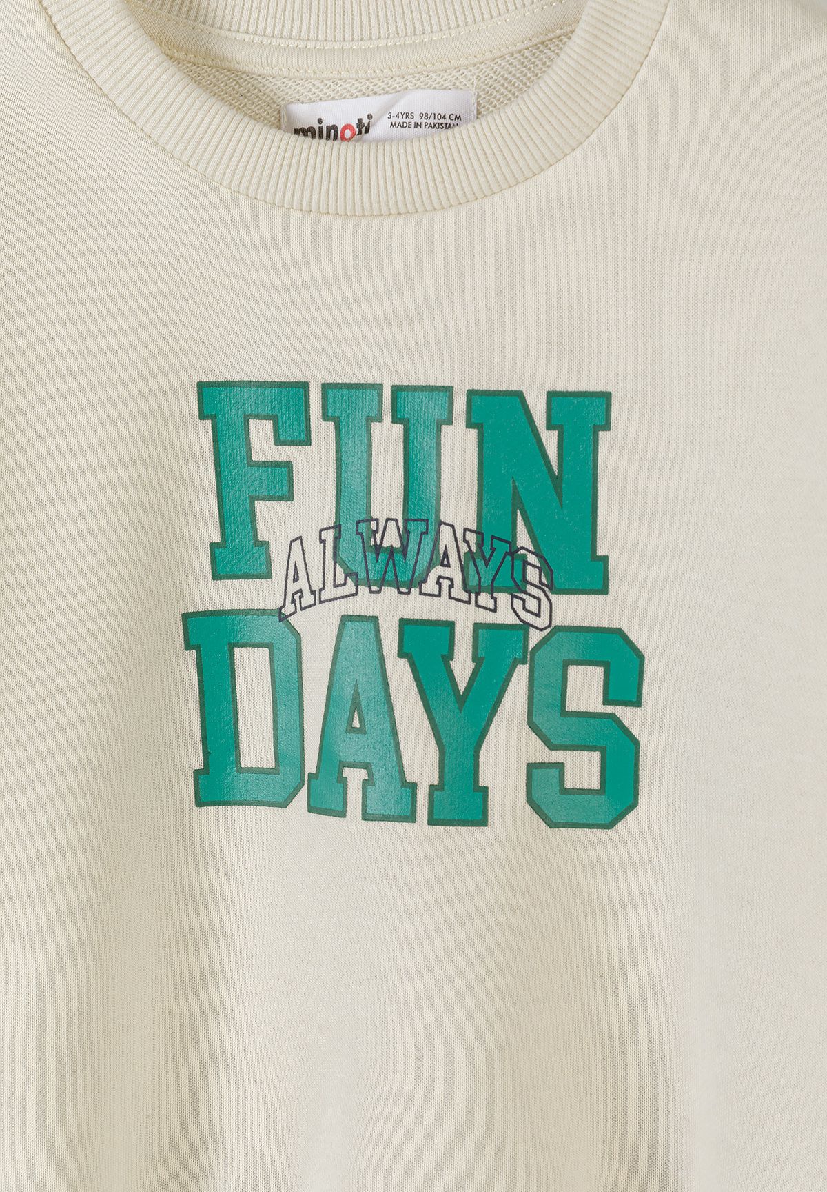 Sweatshirts 2-Pack, Fun Days NYC, Green Cream - 7