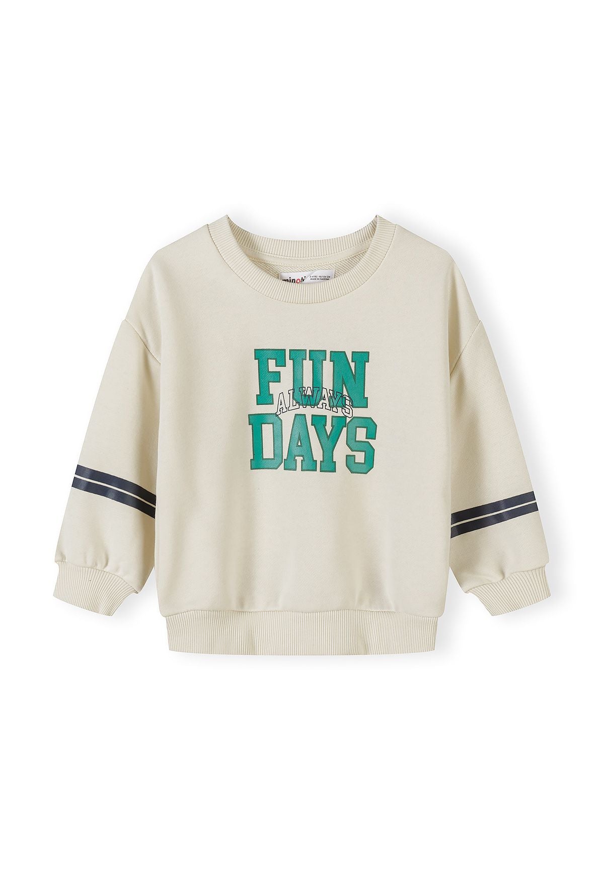 Sweatshirts 2-Pack, Fun Days NYC, Green Cream - 2