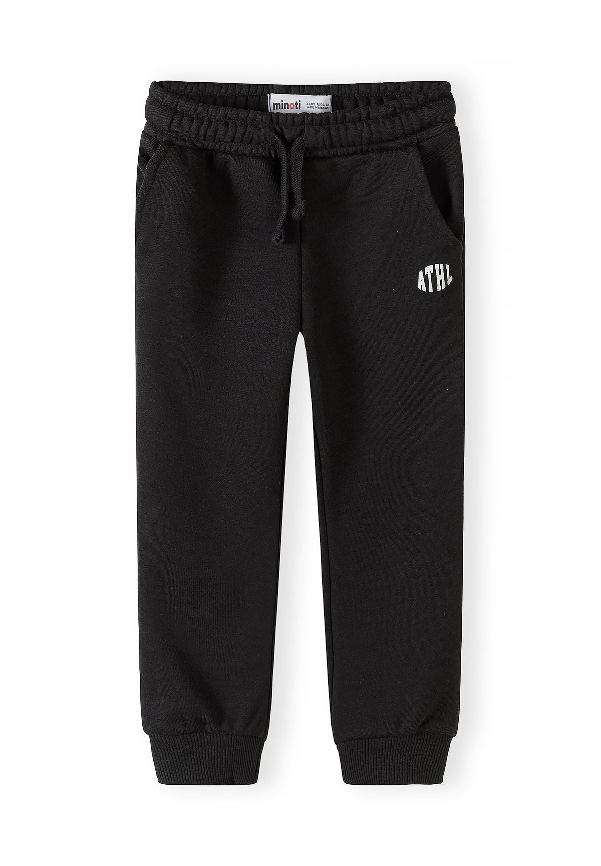 Joggers 3-Pack Drawstring, Black Olive Beige - 4