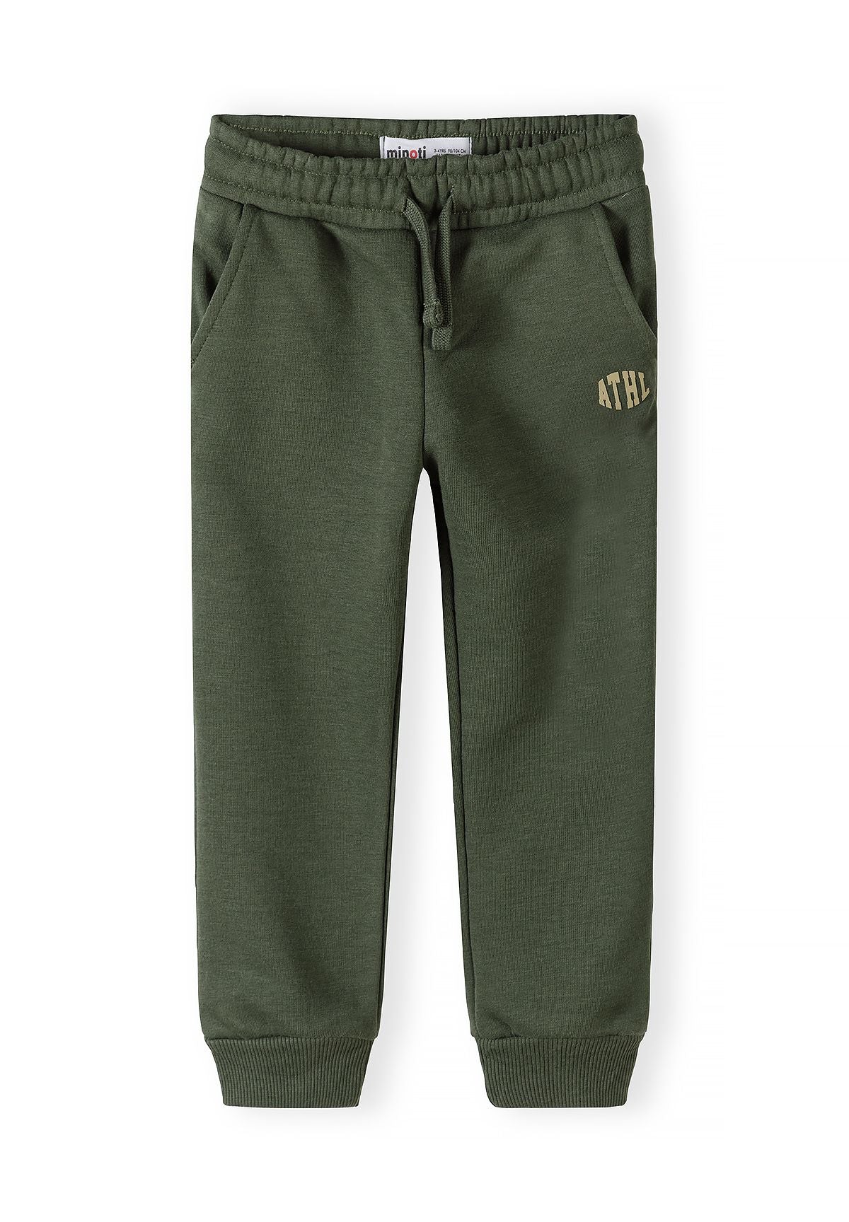 Joggers 3-Pack Drawstring, Black Olive Beige - 3
