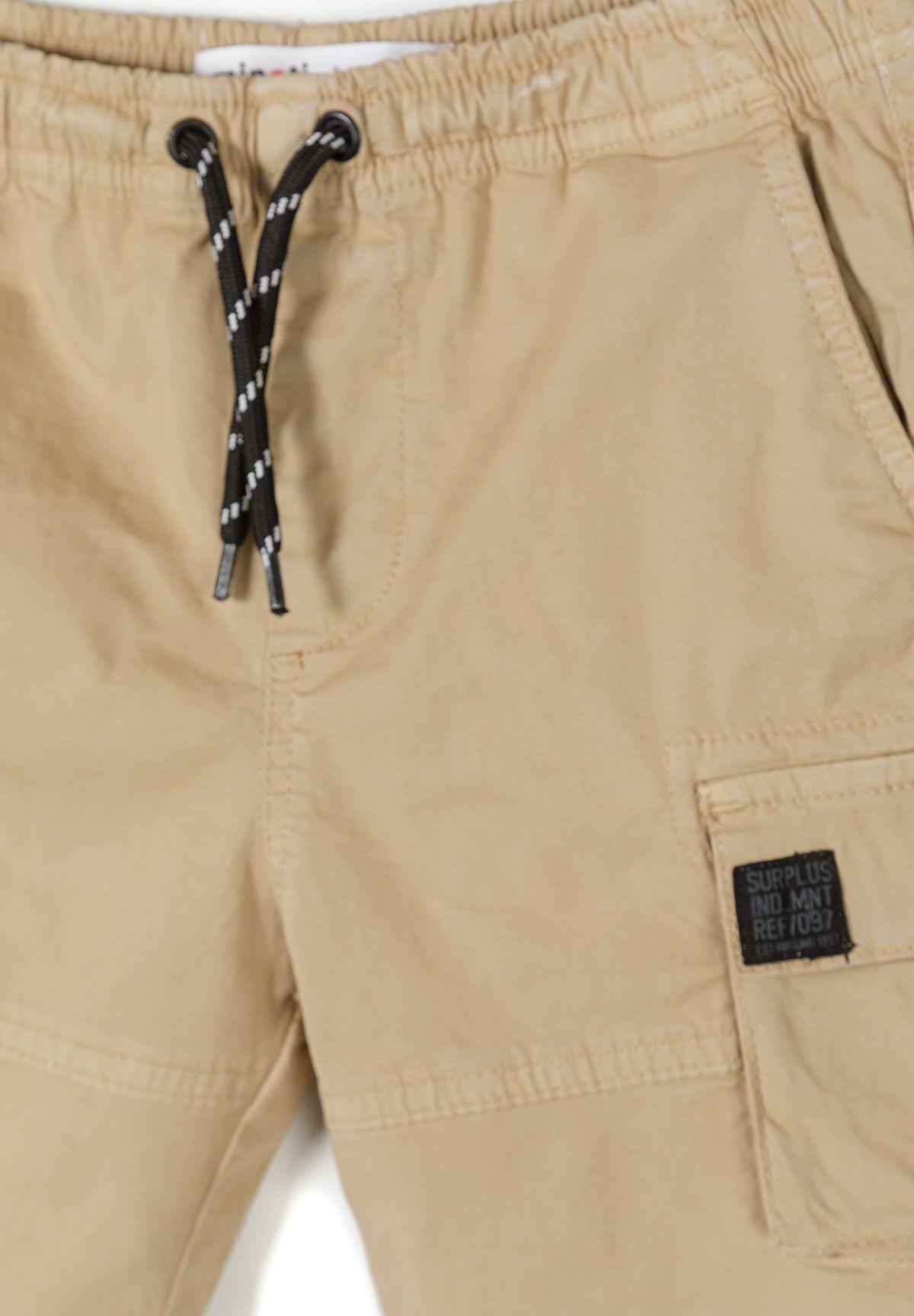 Cargo Shorts 2-Pack, Navy & Beige, Drawstring - 6