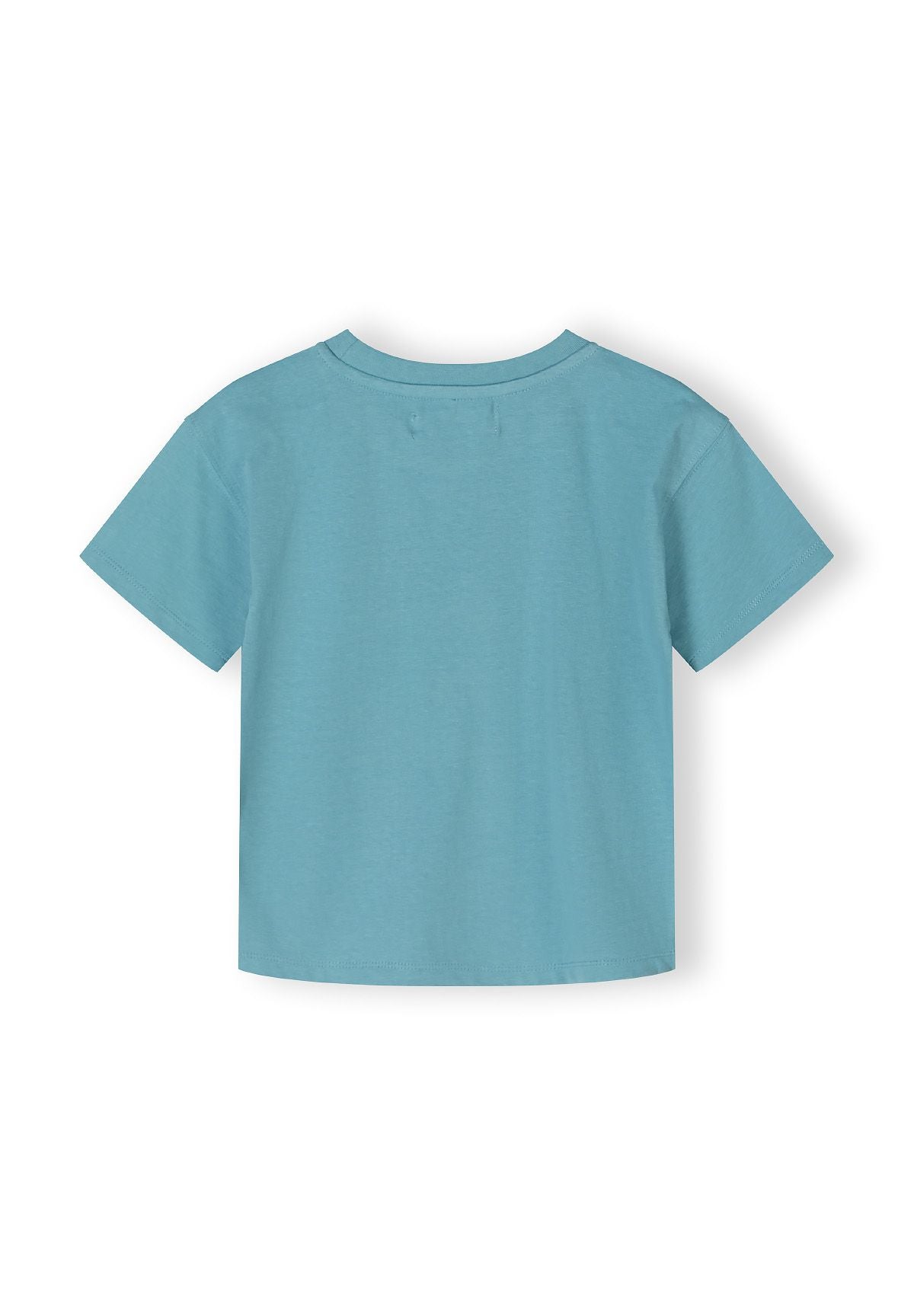 T-Shirt and Shorts Set, Teal, Chest Badge - 4