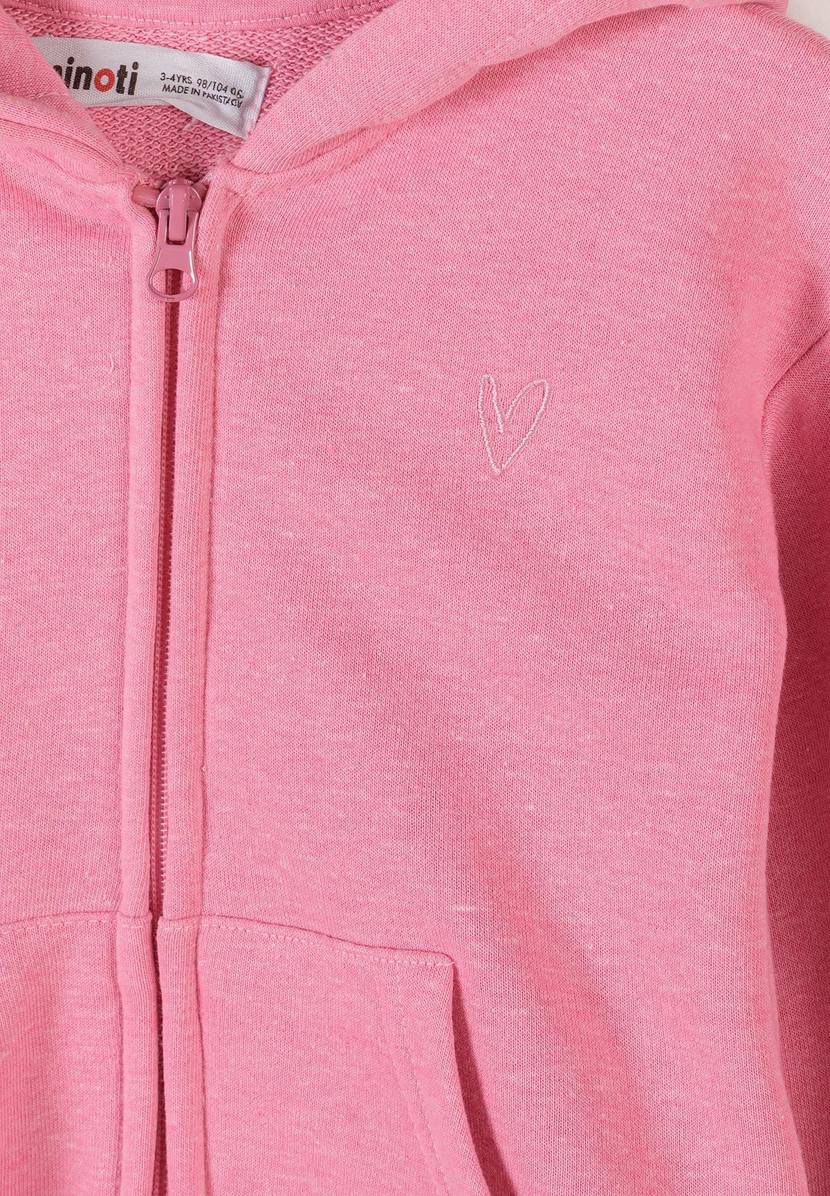 Zip-Up Hoodies 2-Pack, Pink Grey - 6