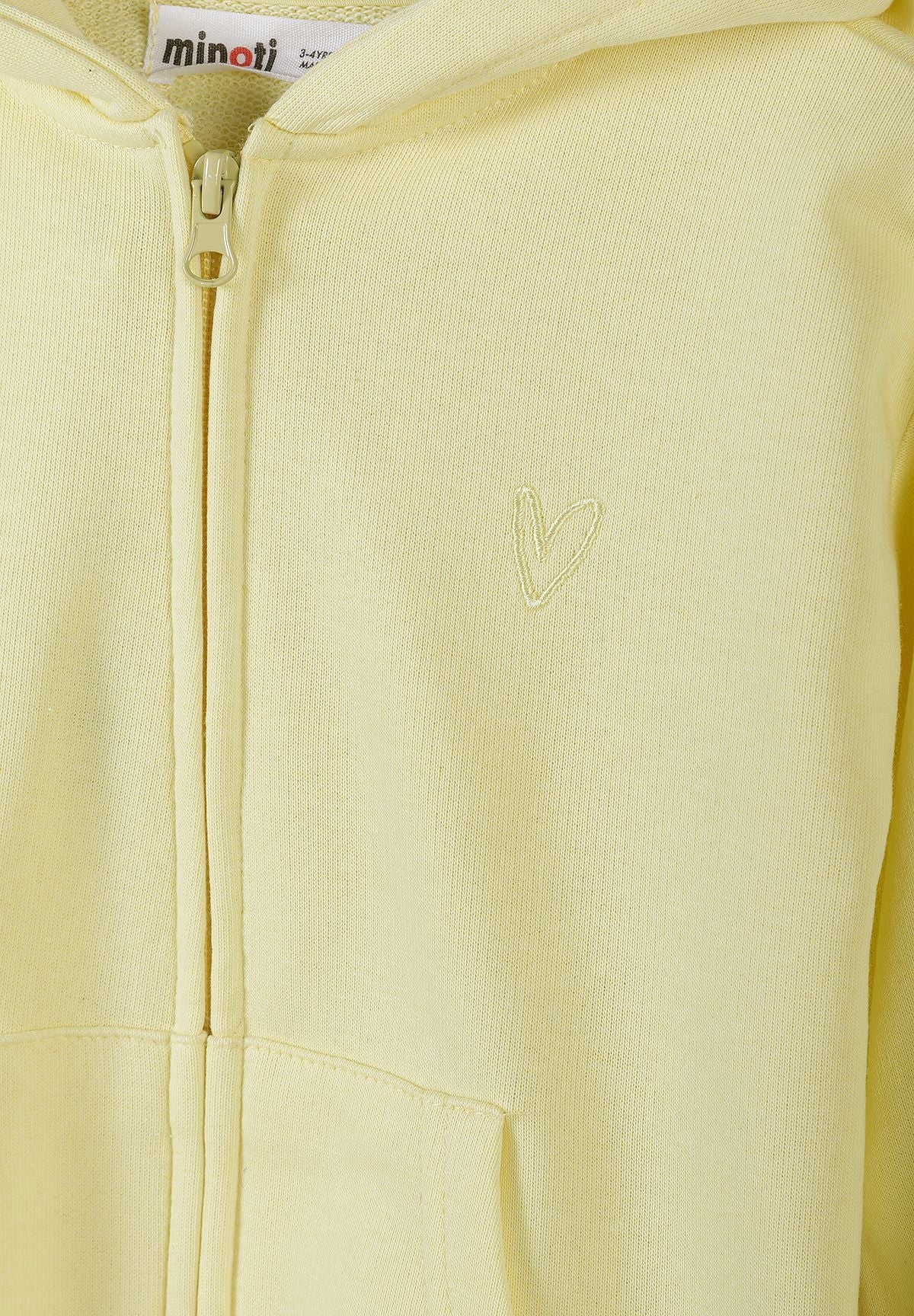 Zip Hoodies 2-Pack, Yellow White, Long Sleeve - 5