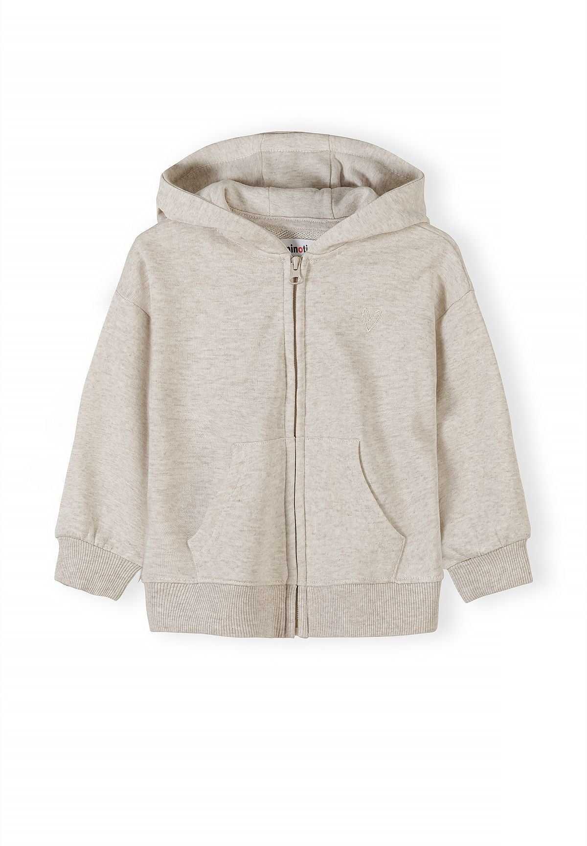 Zip Hoodies 2-Pack, Coral & Cream - 2