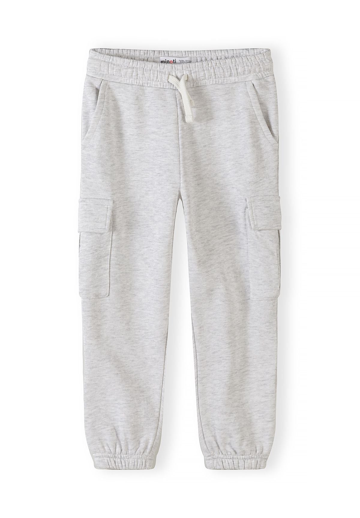 Cargo Joggers 2-Pack, Grey Black, Drawstring - 3