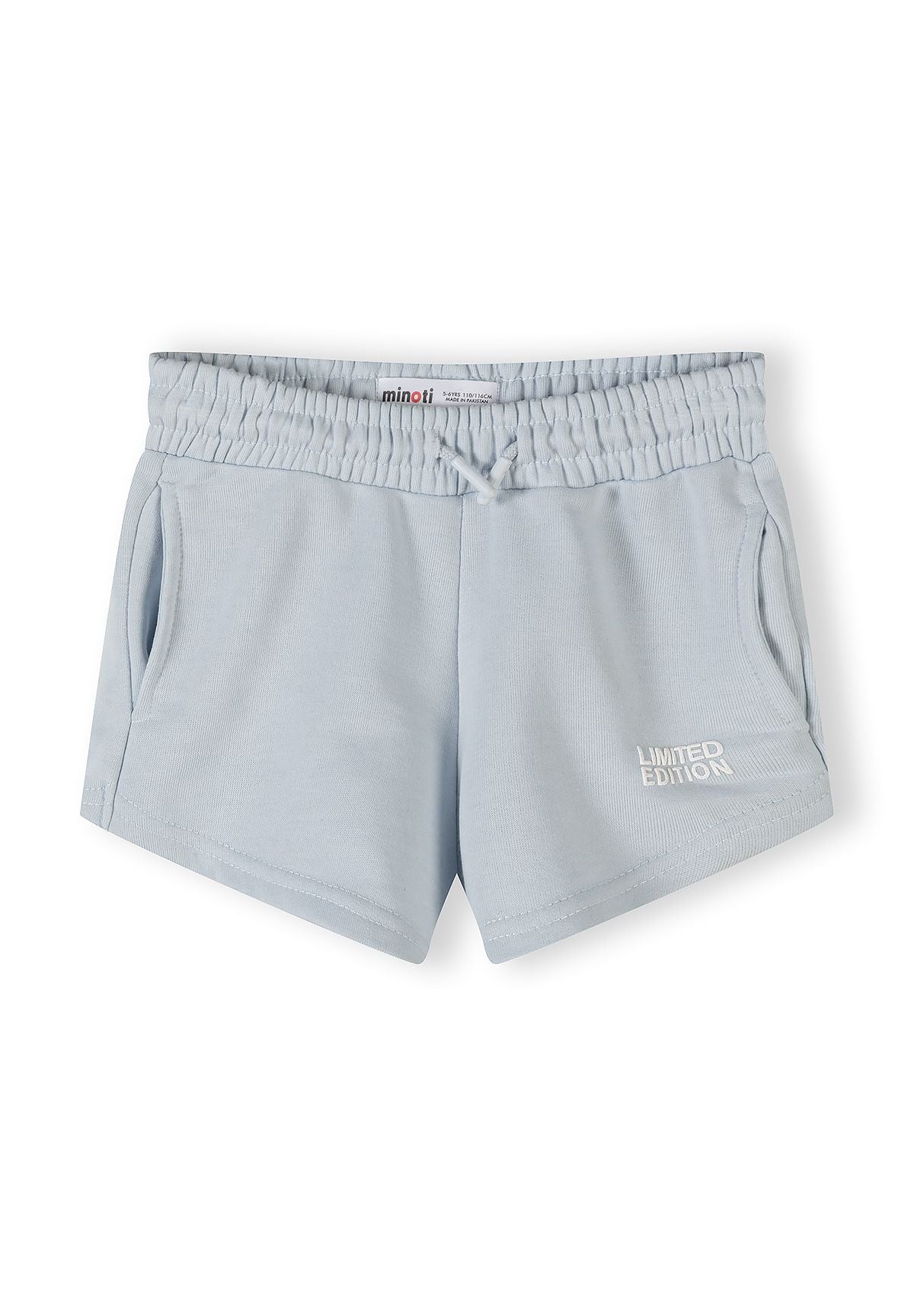 Sweatshirt and Shorts Set, Limited Edition, Light Blue - 4