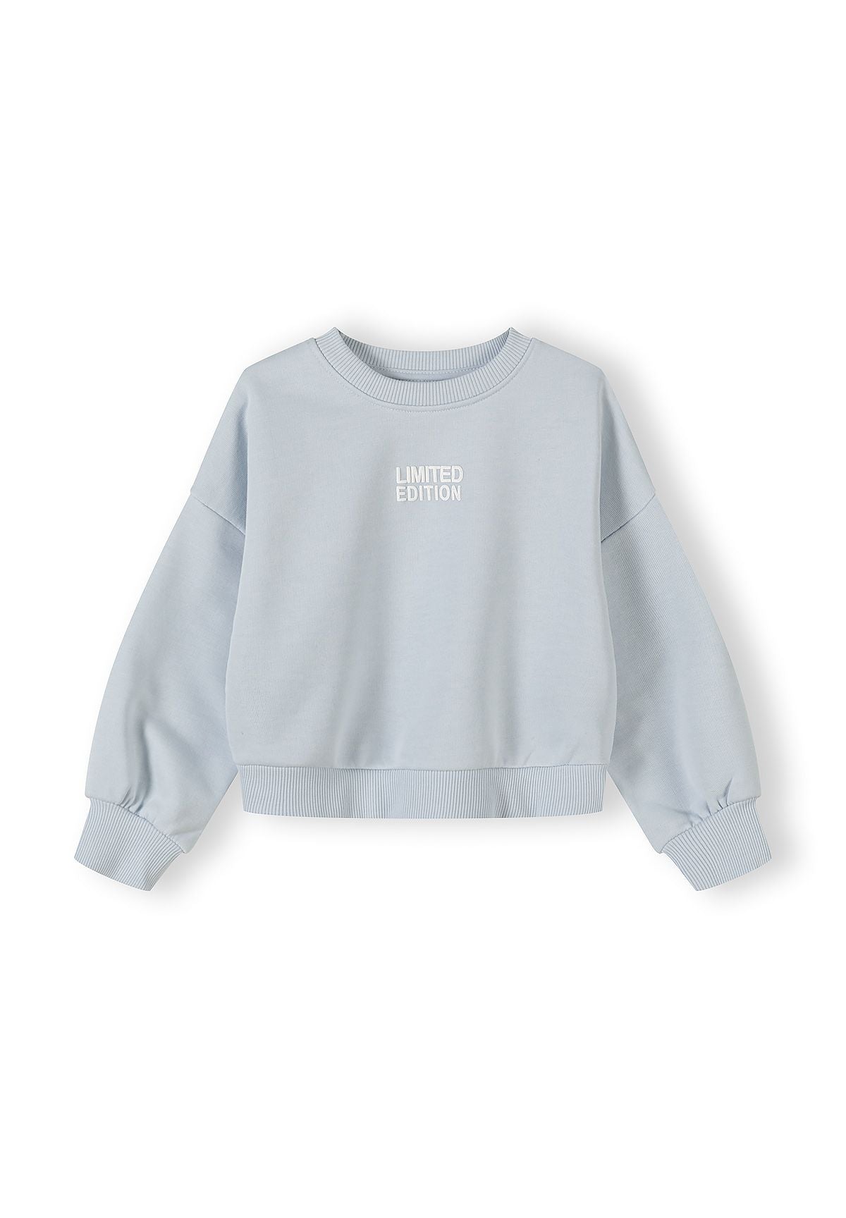 Sweatshirt and Shorts Set, Limited Edition, Light Blue - 2