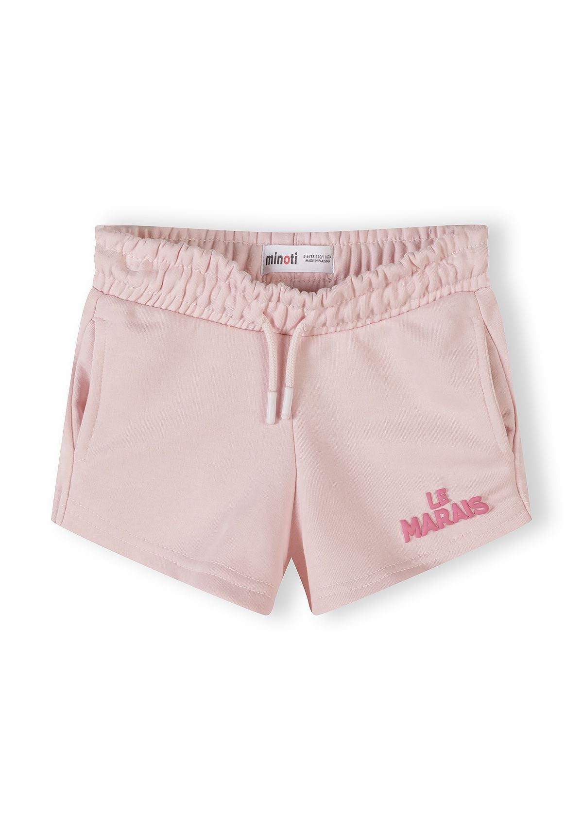 Sweatshirt and Shorts Set, Le Marais Print, Light Pink - 4