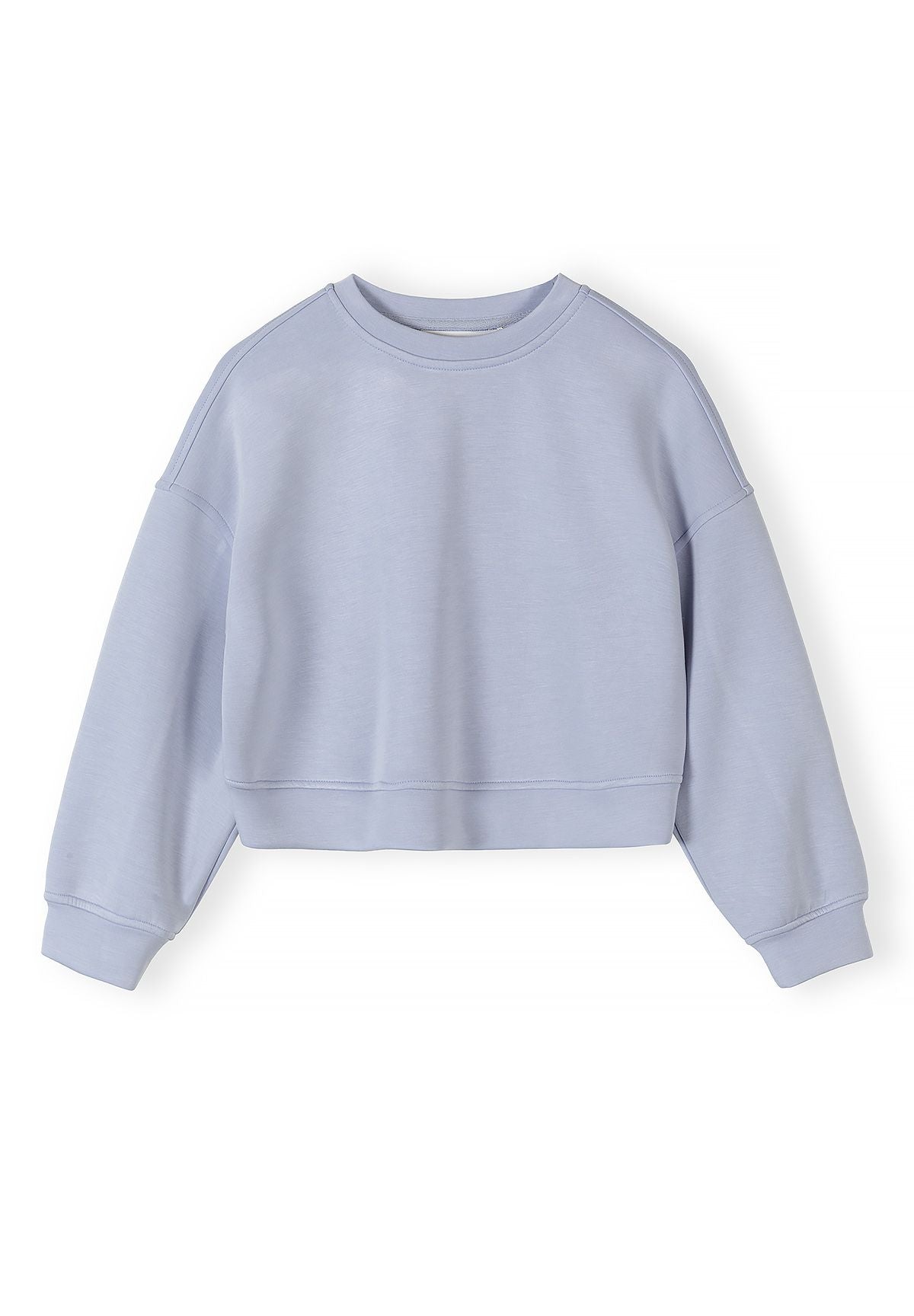 Sweatshirt & Shorts Set, Lavender, Cropped - 3